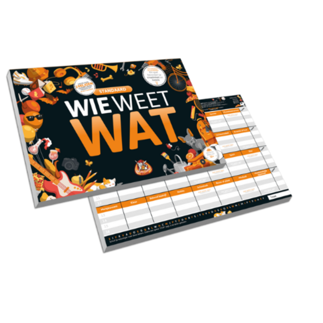 White Goblin Games Partyspellen, Wie Weet Wat - Standaard