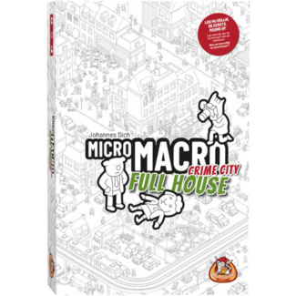 White Goblin Games Spellen, Familiespellen - MicroMacro: Crime City – Full House