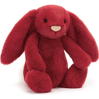 Jellycat Jellycat Knuffels - Bashful Luxe Bunny Scarlett Original, 31cm