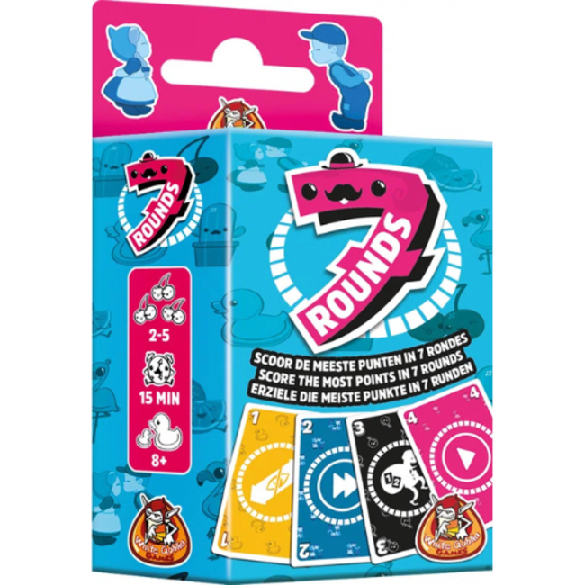 White Goblin Games Spellen, Kaartspellen - 7 Rounds (tuckbox editie)