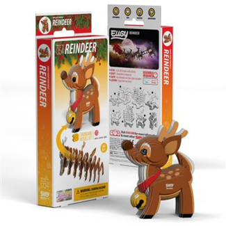 Eugy Eugy Knutselen, Knutselpakketten - Eugy 3D Model: Rendier, 6+