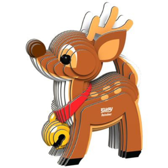 Eugy Eugy Knutselen, Knutselpakketten - Eugy 3D Model: Rendier, 6+