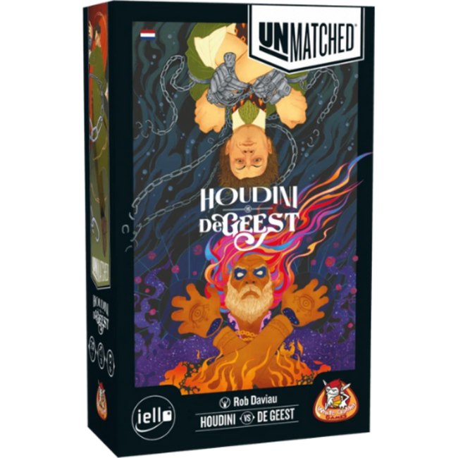 White Goblin Games Spellen, Expertspellen - Unmatched: Houdini vs. De Geest uit de Lamp