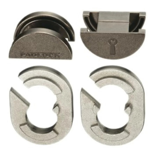Huzzle Huzzle Cast Puzzle - Padlock