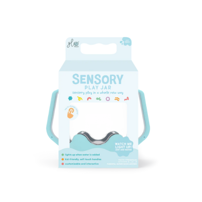 Glopals Sensory play cup frosty blue