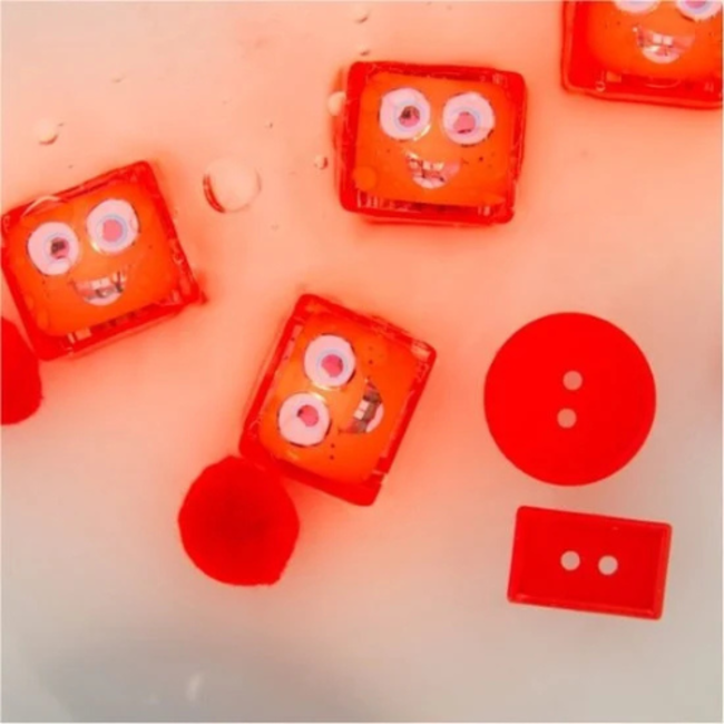 Glopals Glopals Light up cubes-4pc Sammy