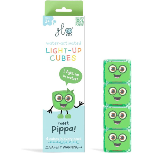 Glopals Glopals Light up cubes-4pc Pippa