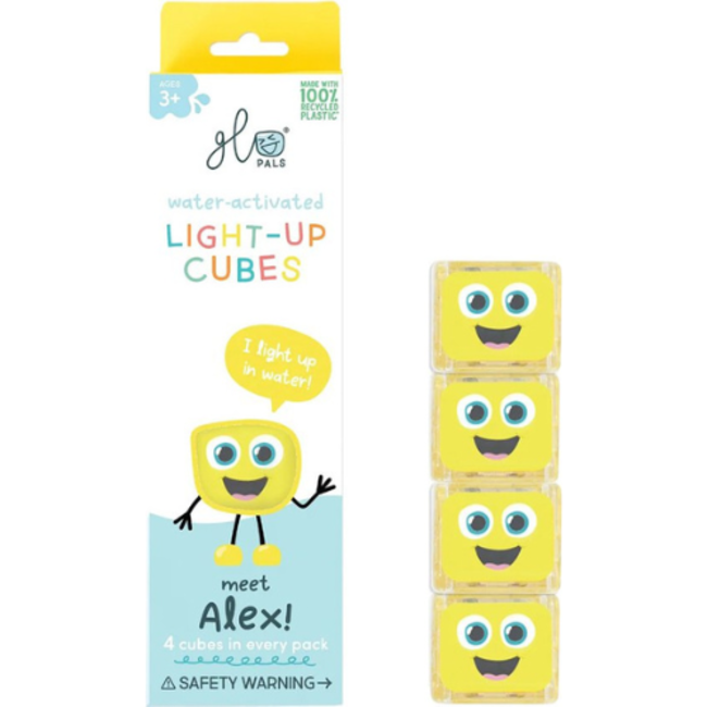 Glopals Glopals Light up cubes-4pc Alex