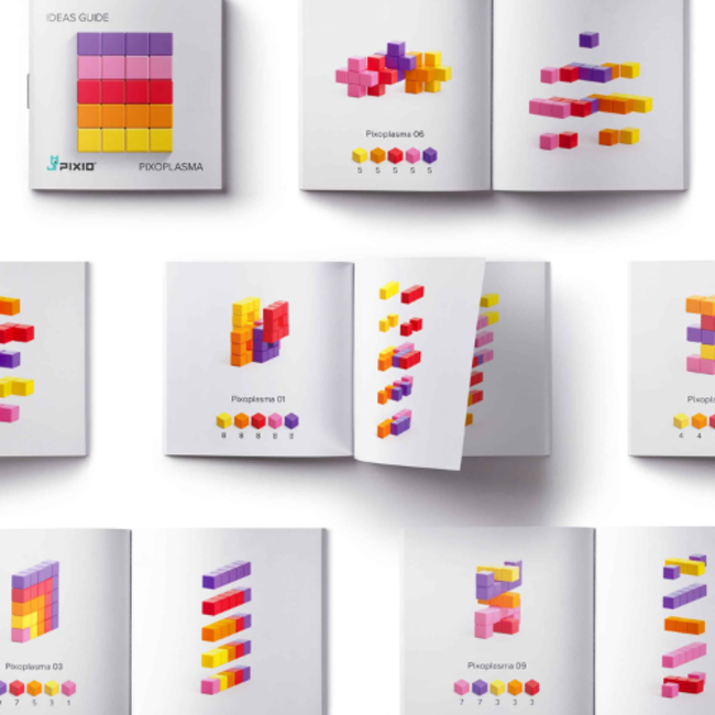 Pixio Pixio Magnetische bouwblokjes - Abstract Pixoplasma, 60st.