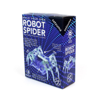 Satzuma Knutselen, Knutselpakketten - DIY Build your own Robot Spider, 6+
