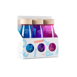 Petit Boum Sensorische fles - Sensory Bottles, set van 3, Magie