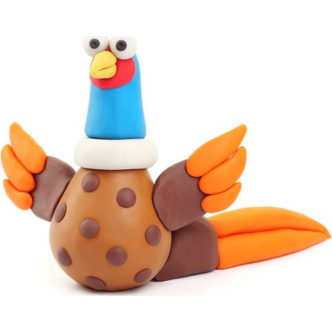 Hey Clay Knutselen, Knutselpakket - Hey Clay Birds: Pheasant, Ara Parrot, Dove