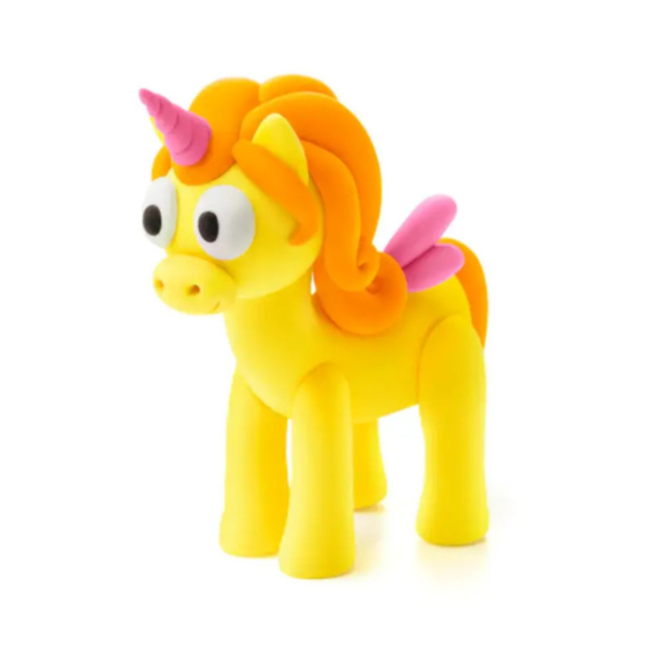 Hey Clay Knutselen, Knutselpakketten - HeyClay Rainbow Unicorn Sunny