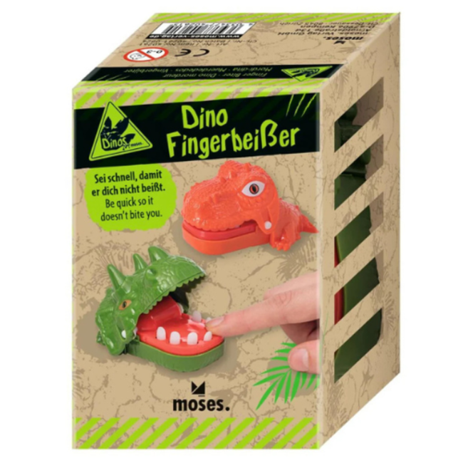 Bijtende dino happer 8,5 cm 2 assorti