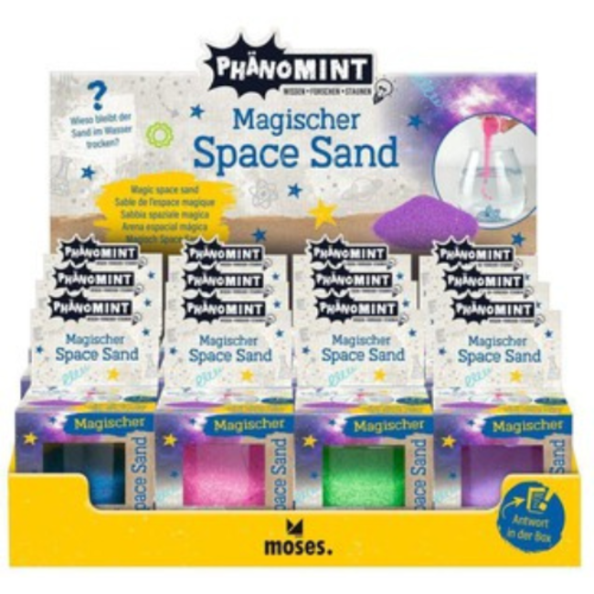 PhänoMINT magisch ruimtezand 4 assorti
