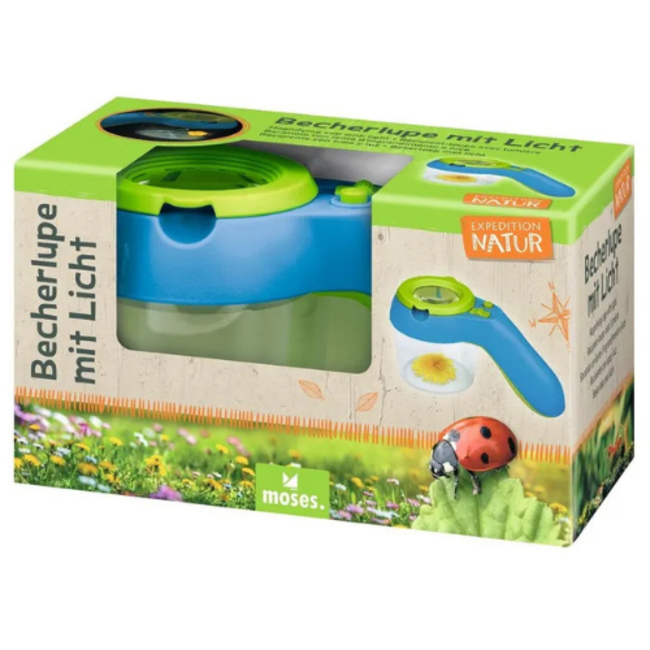 Expeditie natuur LED bekerloep met 2 lenzen