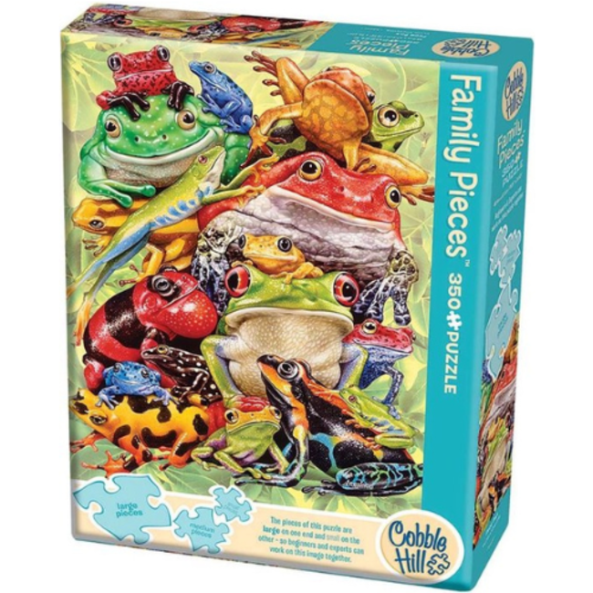 Cobble Hill Puzzels, Legpuzzels - CH Frog Pile , 350 stukjes