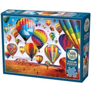 Cobble Hill Cobble Hill puzzle 500 stukjes - In de lucht