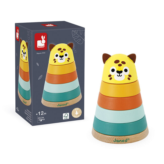 Janod Janod Tropik - Stapeltoren Jaguar