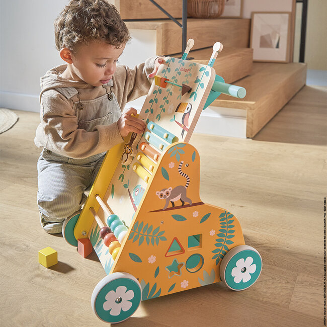 Janod Janod Tropik - Baby Loopwagen