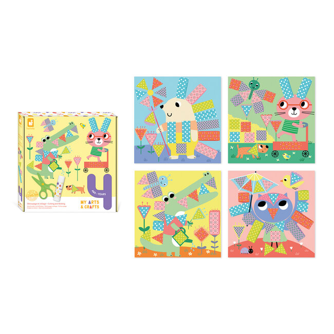 Janod Janod Atelier - 4 jaar - Knippen en Plakken