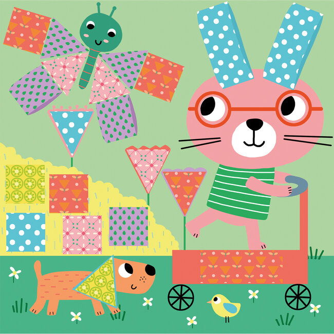 Janod Janod Atelier - 4 jaar - Knippen en Plakken