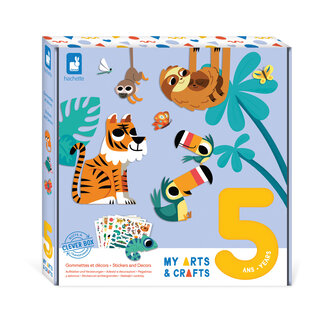 Janod Atelier - 5 jaar - Stickers plakken