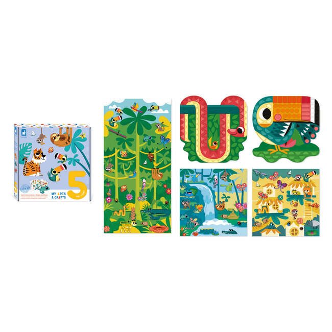 Janod Atelier - 5 jaar - Stickers plakken