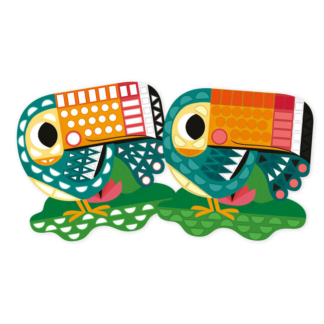 Janod Janod Atelier - 5 jaar - Stickers plakken