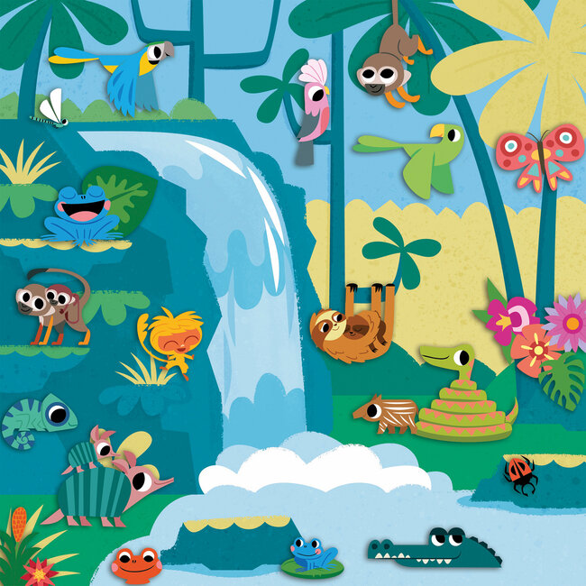 Janod Janod Atelier - 5 jaar - Stickers plakken