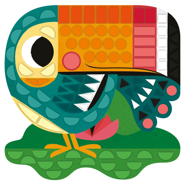 Janod Janod Atelier - 5 jaar - Stickers plakken