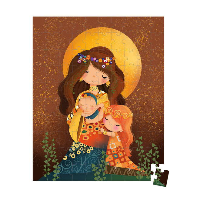 Janod Puzzel - Geinspireerd door Gustav Klimt  100 stukjes