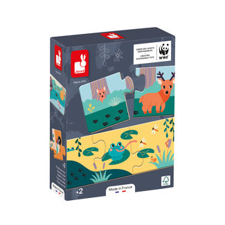 Janod Janod WWF - Combinatiepuzzel Spoorzoeken