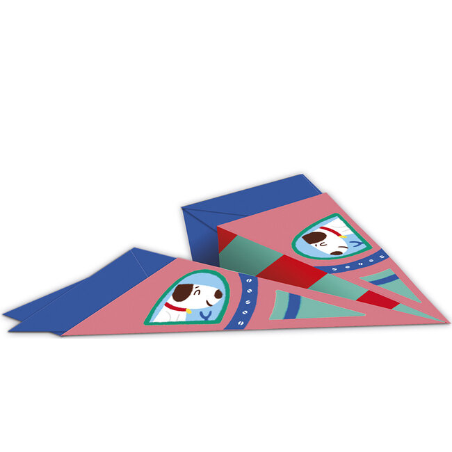 Janod Atelier - Papieren vliegtuigen