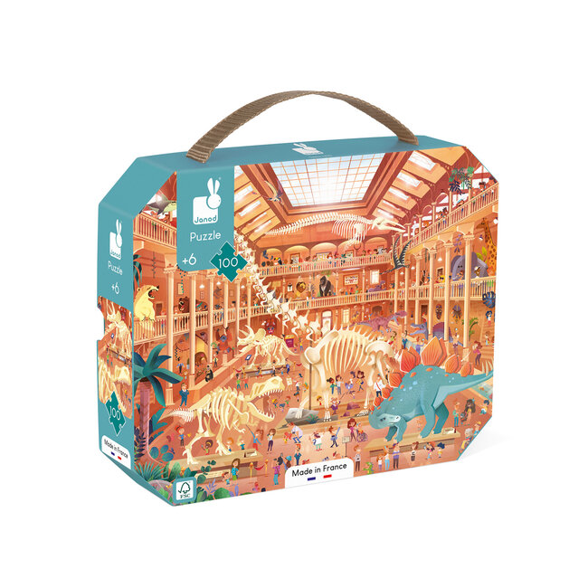 Janod Puzzel - Het Natuurhistorisch Museum  100 stukjes