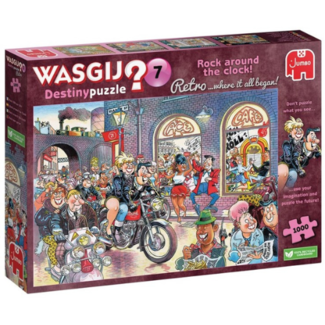 Puzzels, Legpuzzels - Wasgij Retro Destiny nr. 7, 1000 stukjes