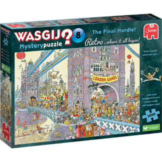 Wasgij by Jumbo Puzzels, Legpuzzels - Wasgij Retro Mysterie nr. 8 De laatste horde!, 1000 stukjes