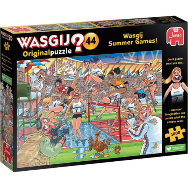 Puzzels, Legpuzzels - Wasgij Original nr. 44 Zomerspelen, 1000 stukjes