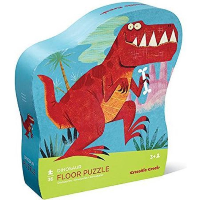 Crocodile Creek Crocodile Creek Puzzels, Vloerpuzzel - Dinosaurs, 36 stukjes