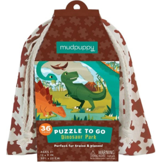 Mudpuppy Puzzle To Go/Dinosaur Park