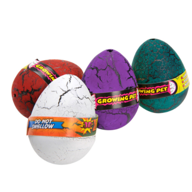 Gekleurd Dino EI Groei-ei