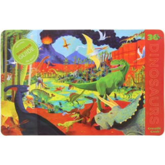 Crocodile Creek (UA) Crocodile Creek Placemats - 36 Dino's (dinosaurs 36), per stuk