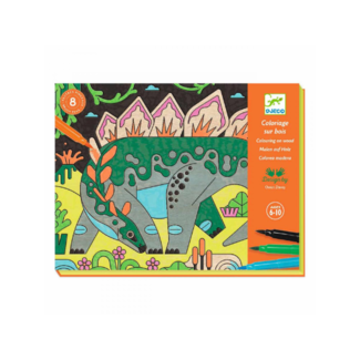 Djeco Knutselen - Tekeningen & Kleurplaten Dino Wereld