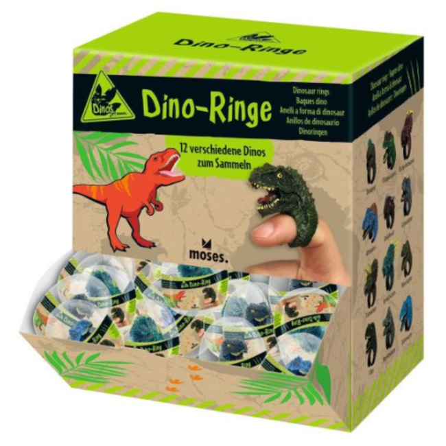 Klein speelgoed - Dino ring, assorti