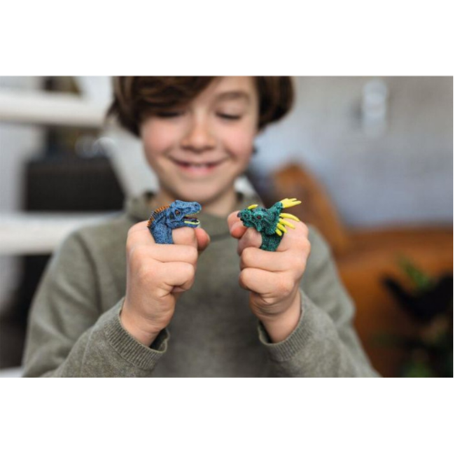 Klein speelgoed - Dino ring, assorti