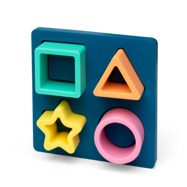 Puzzels - Siliconen puzzel Geometrisch Pastel