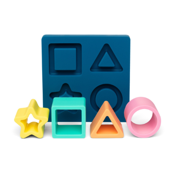 Puzzels - Siliconen puzzel Geometrisch Pastel