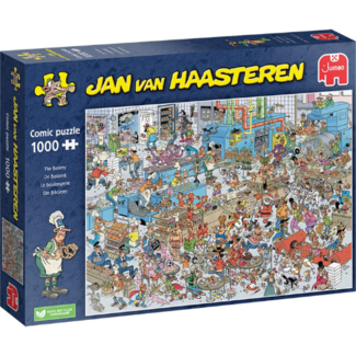 Jumbo Jan van Haasteren Puzzels, Legpuzzels - De Bakkerij, 1000 stukjes Jumbo Jan van Haasteren Puzzels, Legpuzzels - De Bakkerij, 1000 stukjes