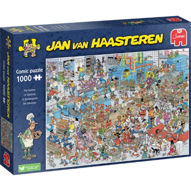 Jumbo Jan van Haasteren Puzzels, Legpuzzels - De Bakkerij, 1000 stukjes