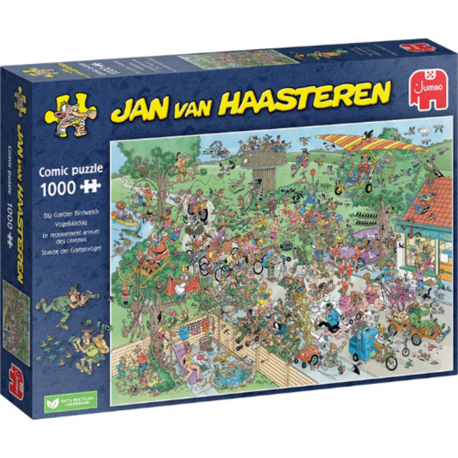 Jumbo Puzzels, Legpuzzels -  Jan van Haasteren  vogelkijkdag